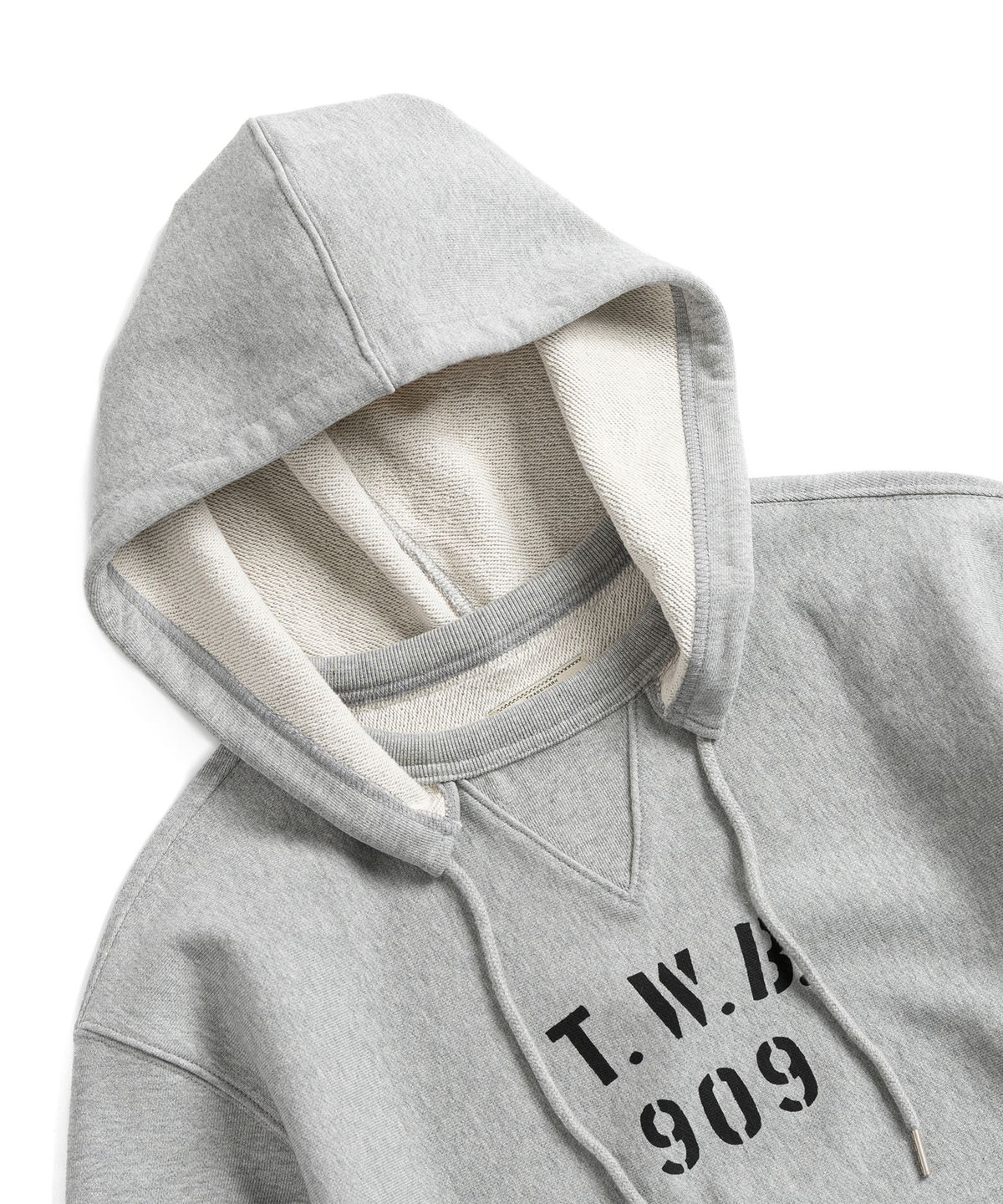 와일드 브릭스(WILD BRICKS) TWB ATTACHED HOODIE (grey)