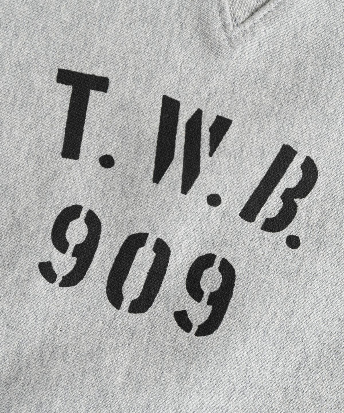 와일드 브릭스(WILD BRICKS) TWB ATTACHED HOODIE (grey)