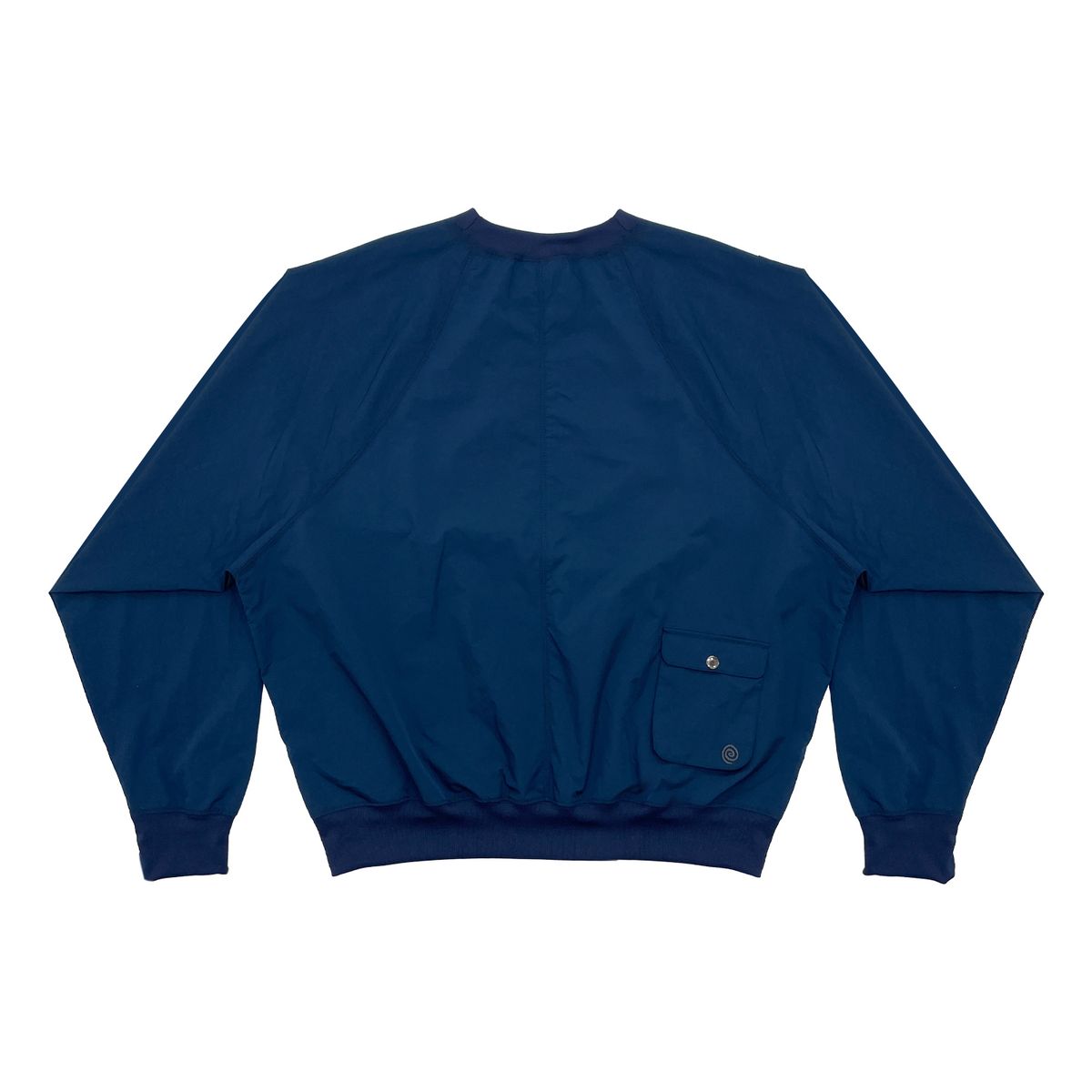 탭루덴스(TABBLUDENS) Nylon Raglan Crewneck_Indigo Blue
