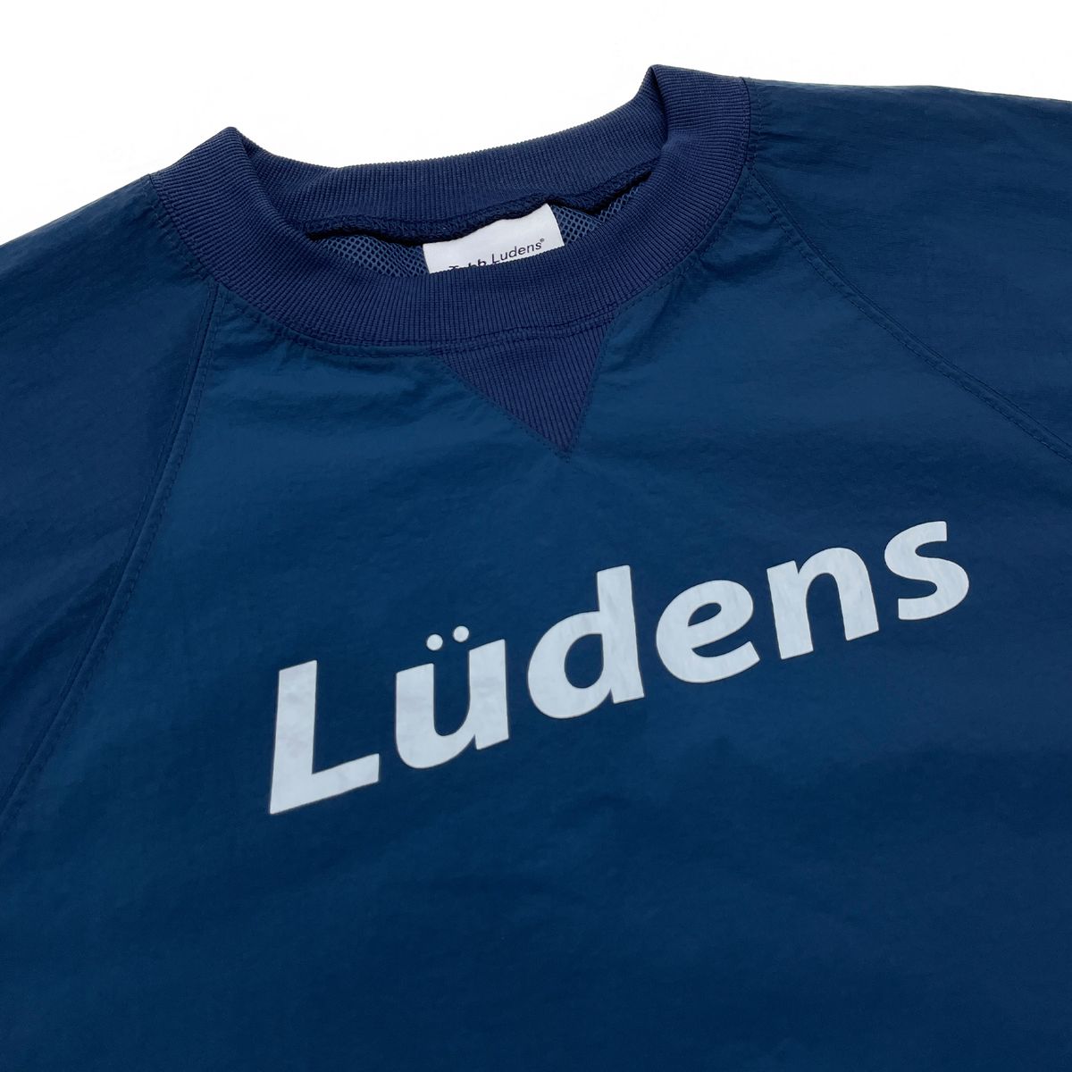 탭루덴스(TABBLUDENS) Nylon Raglan Crewneck_Indigo Blue