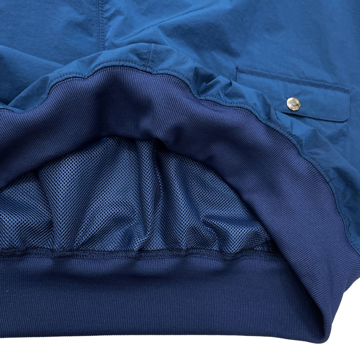 탭루덴스(TABBLUDENS) Nylon Raglan Crewneck_Indigo Blue