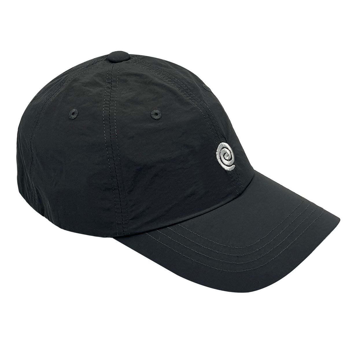 탭루덴스(TABBLUDENS) Fingerprint Nylon Ball Cap_Charcoal