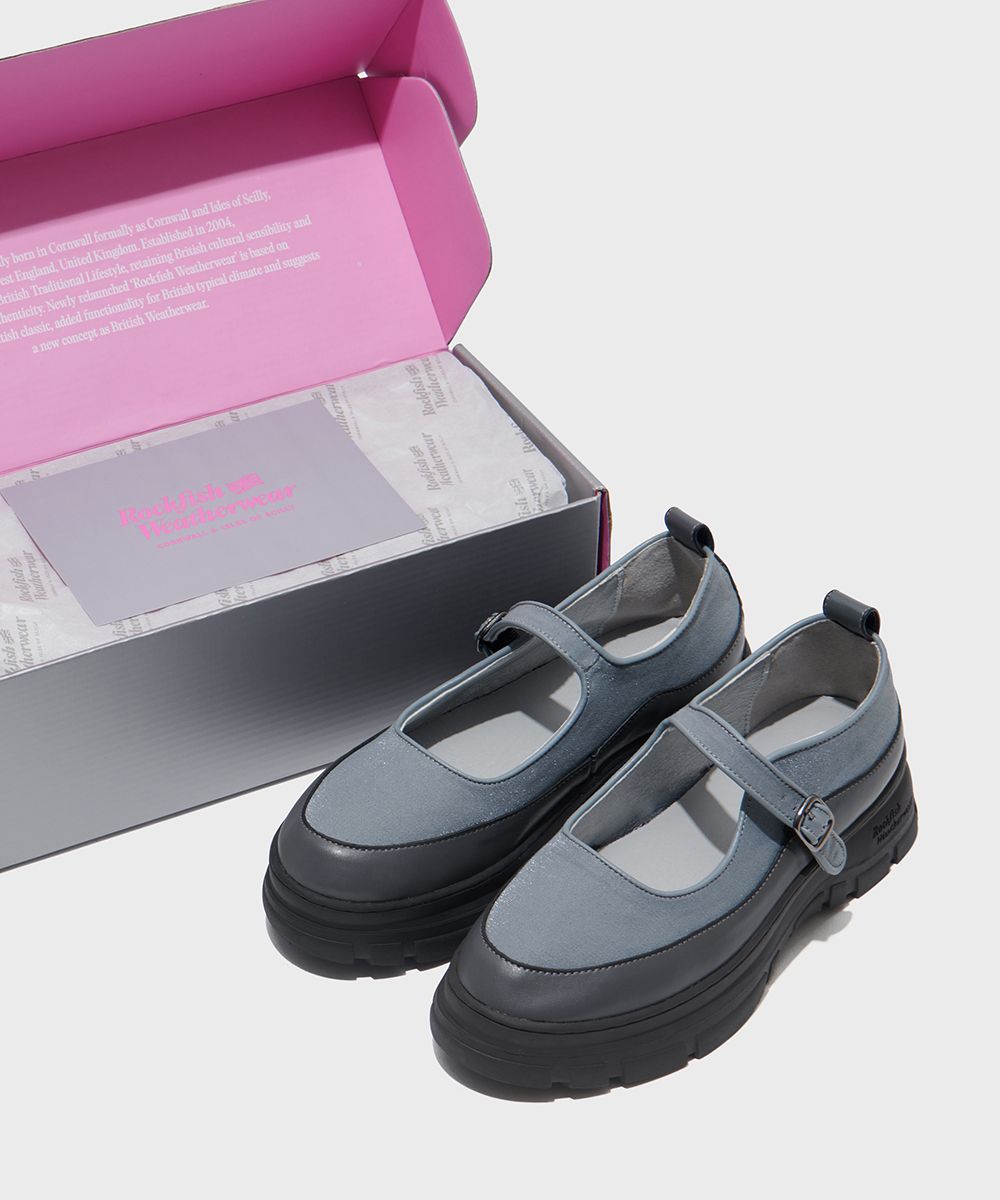 FLATFORM STRAP MARYJANES - 3 colors