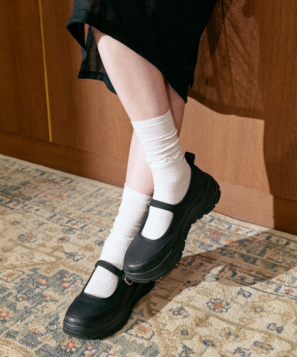 MUSINSA | ROCKFISH WEATHERWEAR FLATFORM STRAP MARYJANES - 4