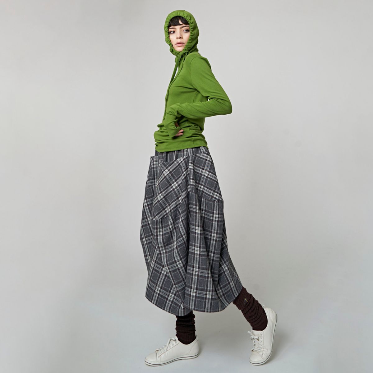 애스플래폼(ATHPLATFORM) AW32TL06 보닛 2 in 1 탑_그린