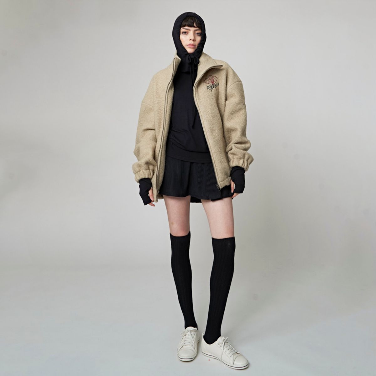애스플래폼(ATHPLATFORM) AW32TL06 보닛 2 in 1 탑_블랙