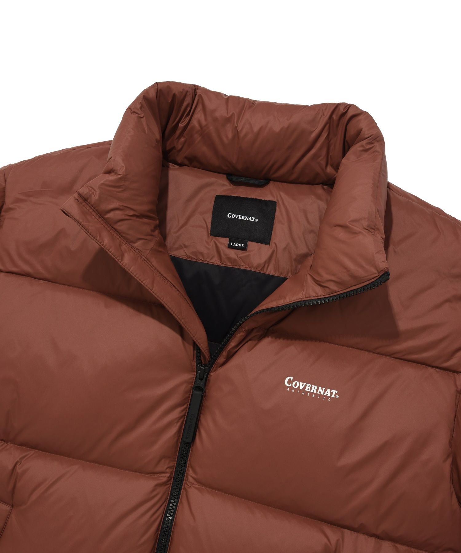 MUSINSA | COVERNAT RDS Civic Short Puffer Red