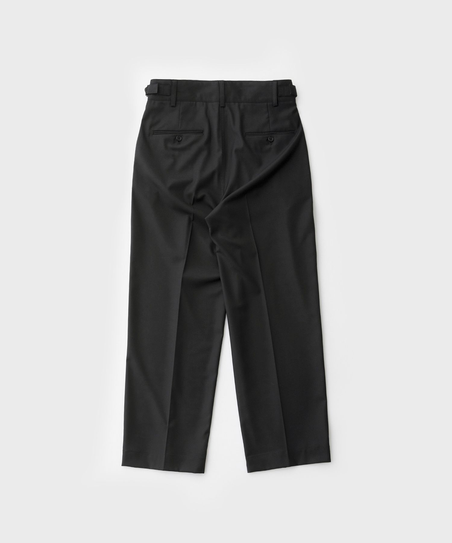 MUSINSA公式 | ANOTHER OFFICE Santiago Slacks Standard (Black)