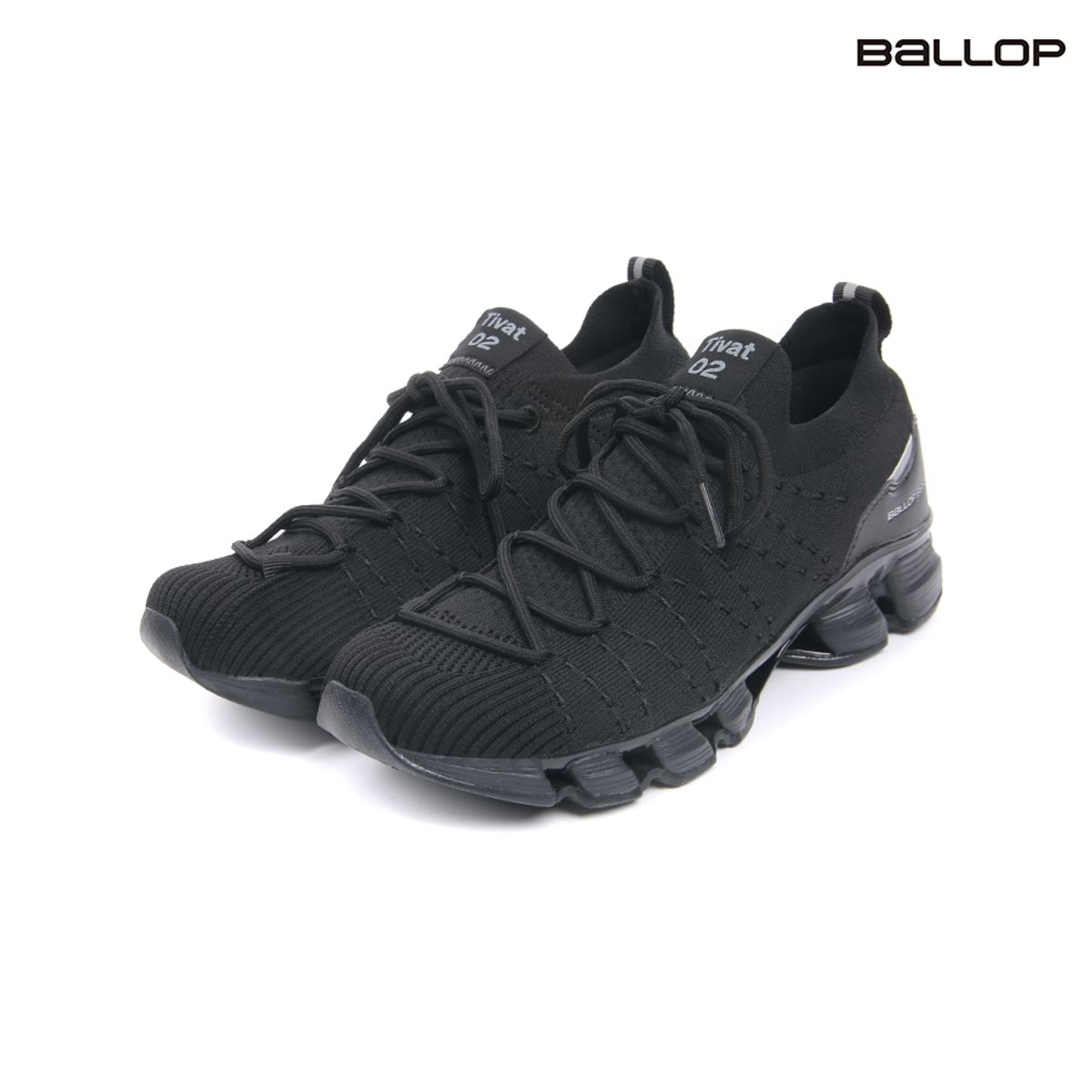 밸롭(BALLOP) BSR 런닝화 티바트2.0 올블랙
