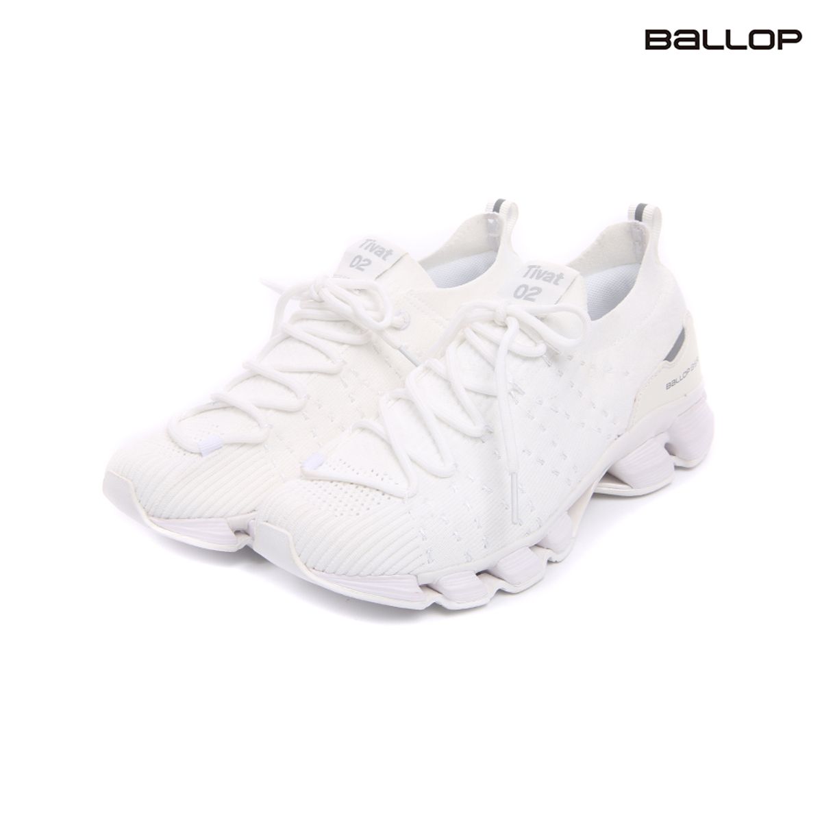 밸롭(BALLOP) BSR 런닝화 티바트2.0 화이트