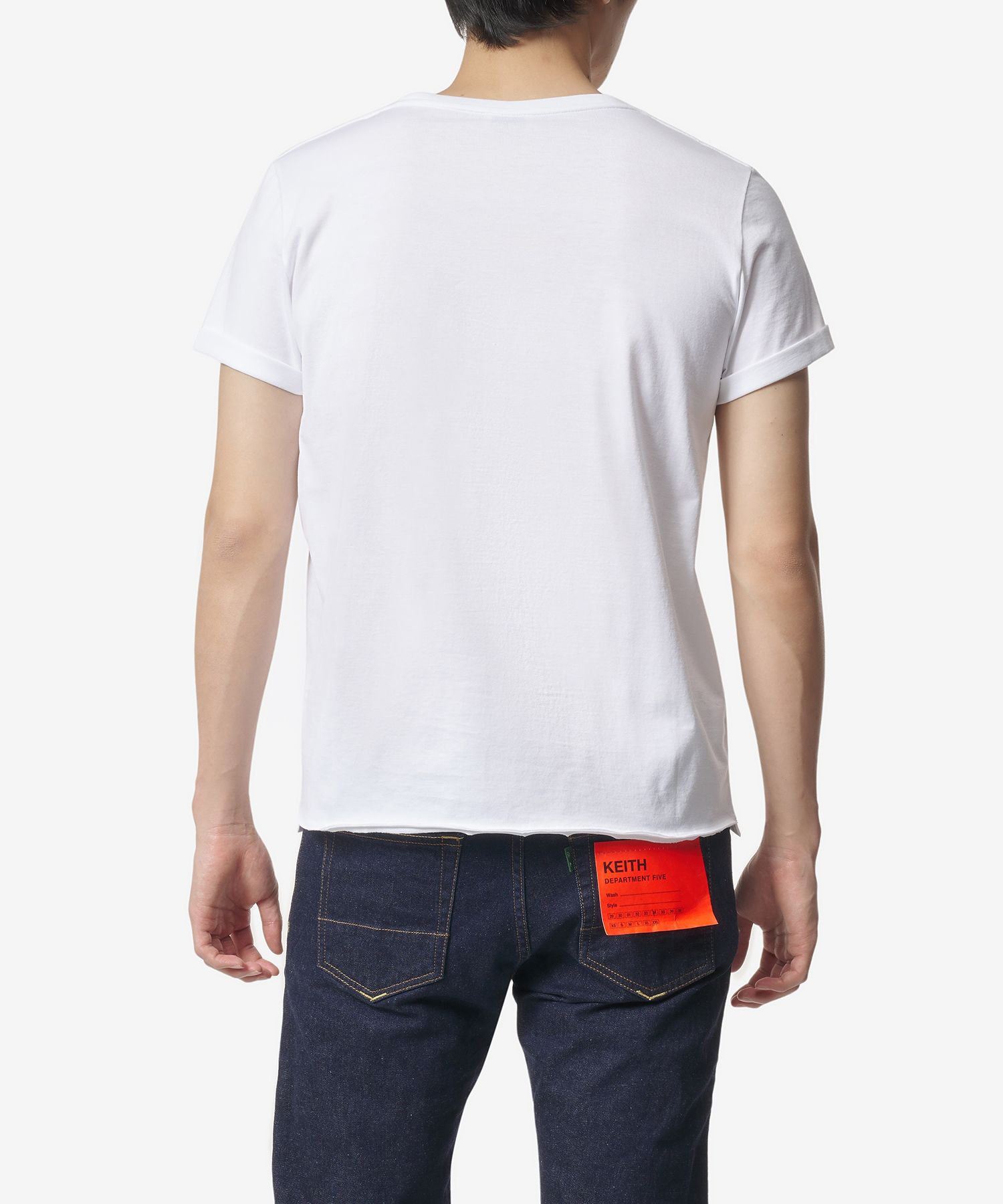 Tシャツ・カットソー SAINT LAURENT Men T Shirts 464572YB2DQ9000 White SAINT LAURENT White Cotton T-Shirt (Saint Laurent/Tシャツ
