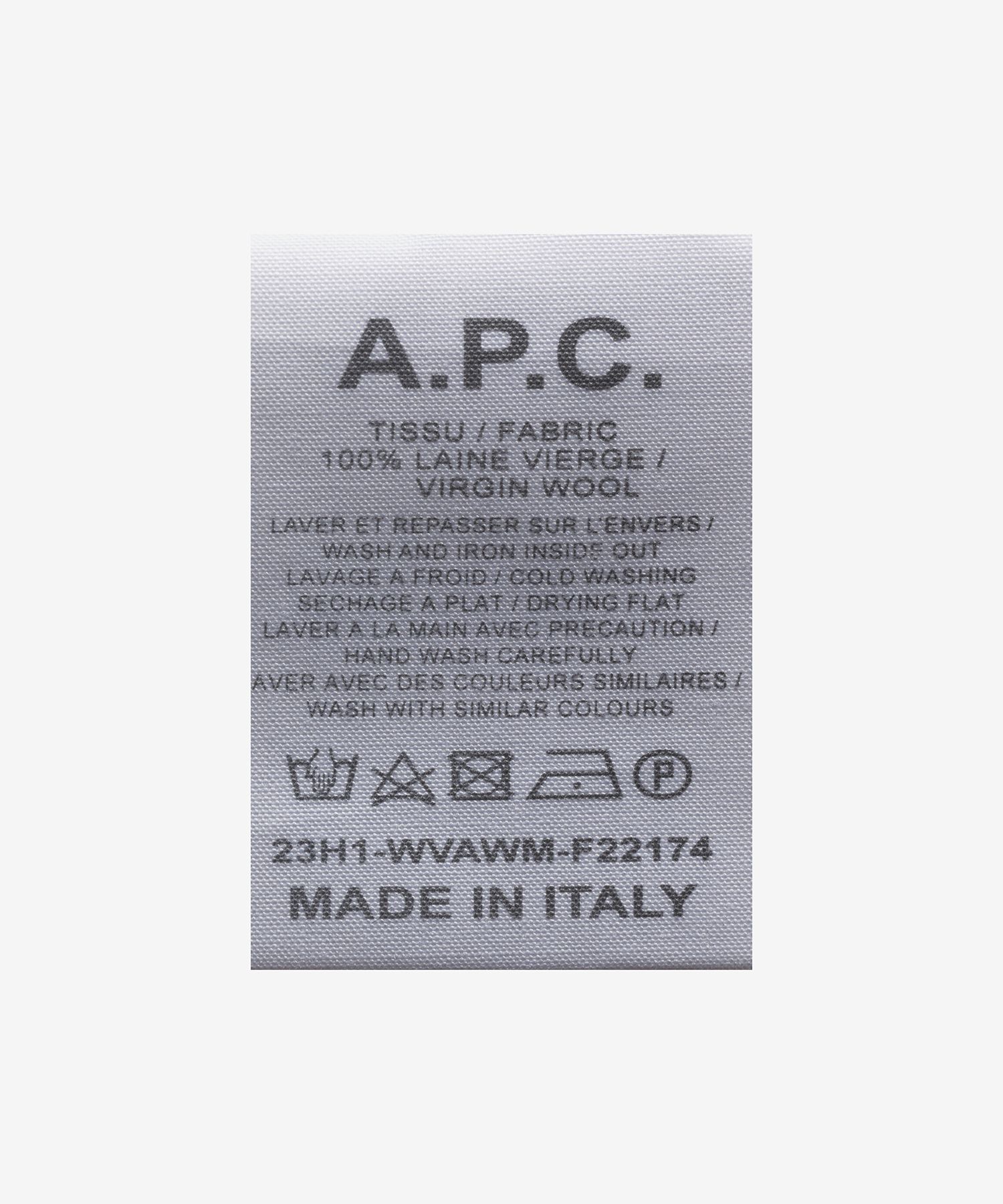 MUSINSA | A.P.C. Marine Cardigan - Black / WVAWMF22174LZZ