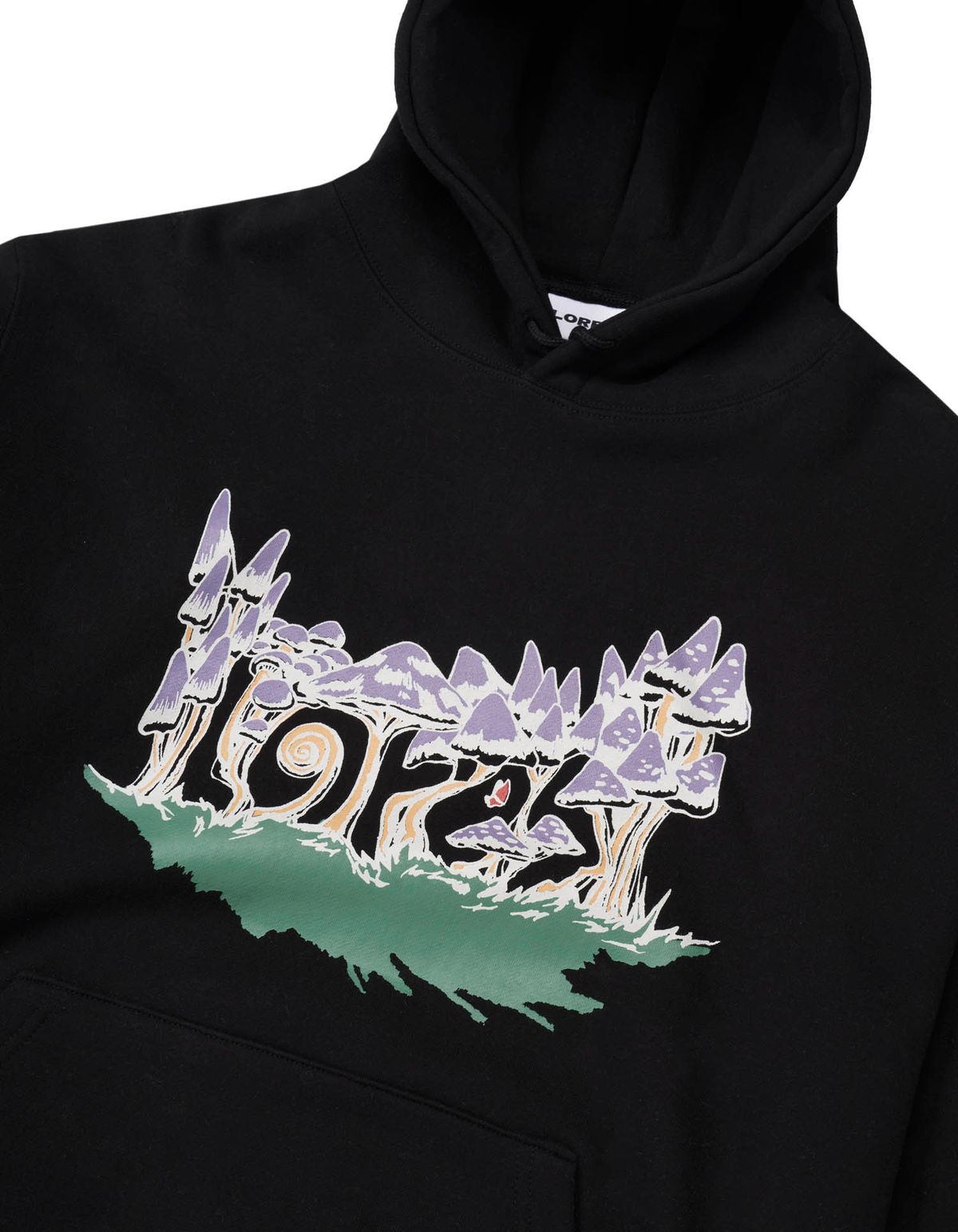 로어즈(LORES) Fungus Hoodie - Black