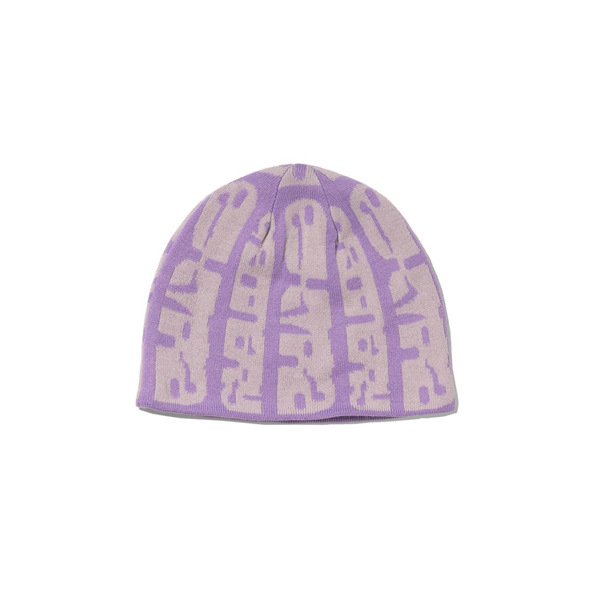 엑스트라오디너리(EXTRAORDINARY) EXOD JACQUARD BEANIE VIOLET