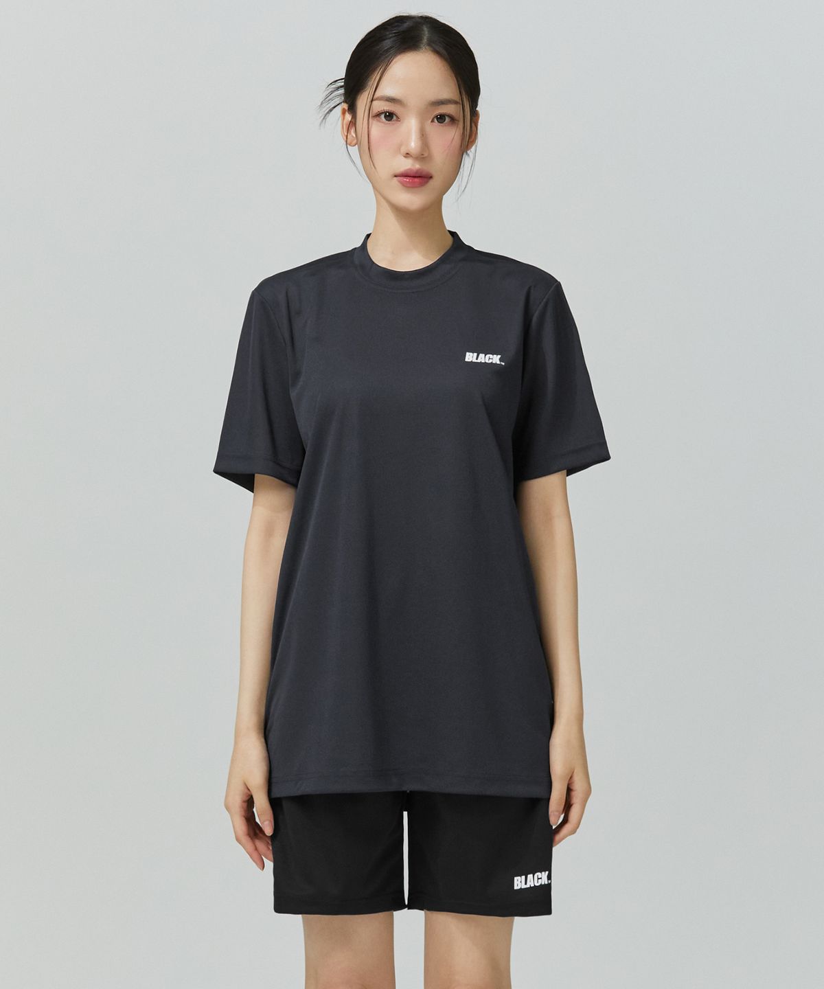 블랙몬스터핏(BLACK MONSTER FIT) [SET] 블랙몬스터핏 블랙 헬스복 세트 (3color) / BLACKSET