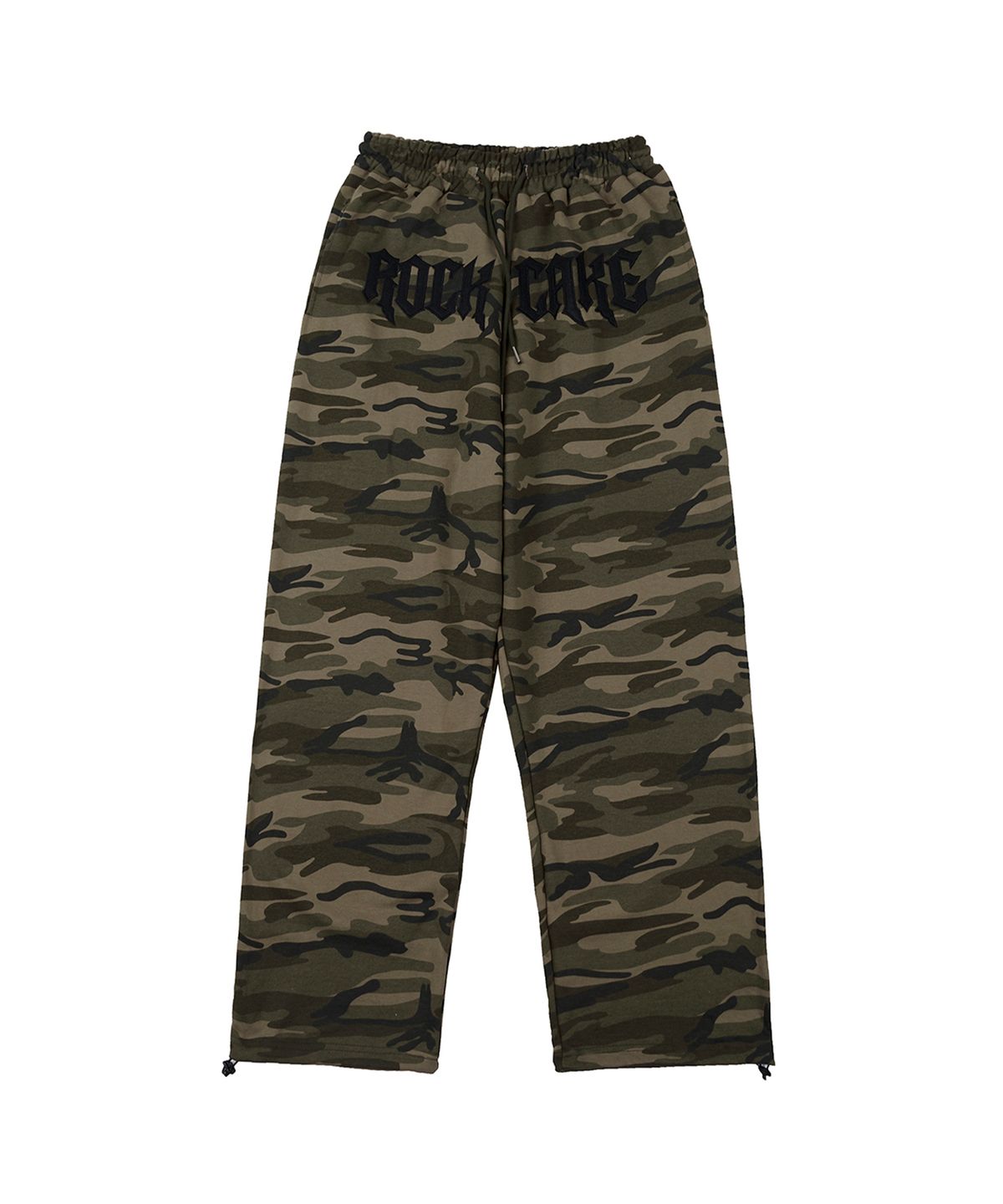 락케이크(ROCKCAKE) Camo Metal Graphics Pants - Khaki