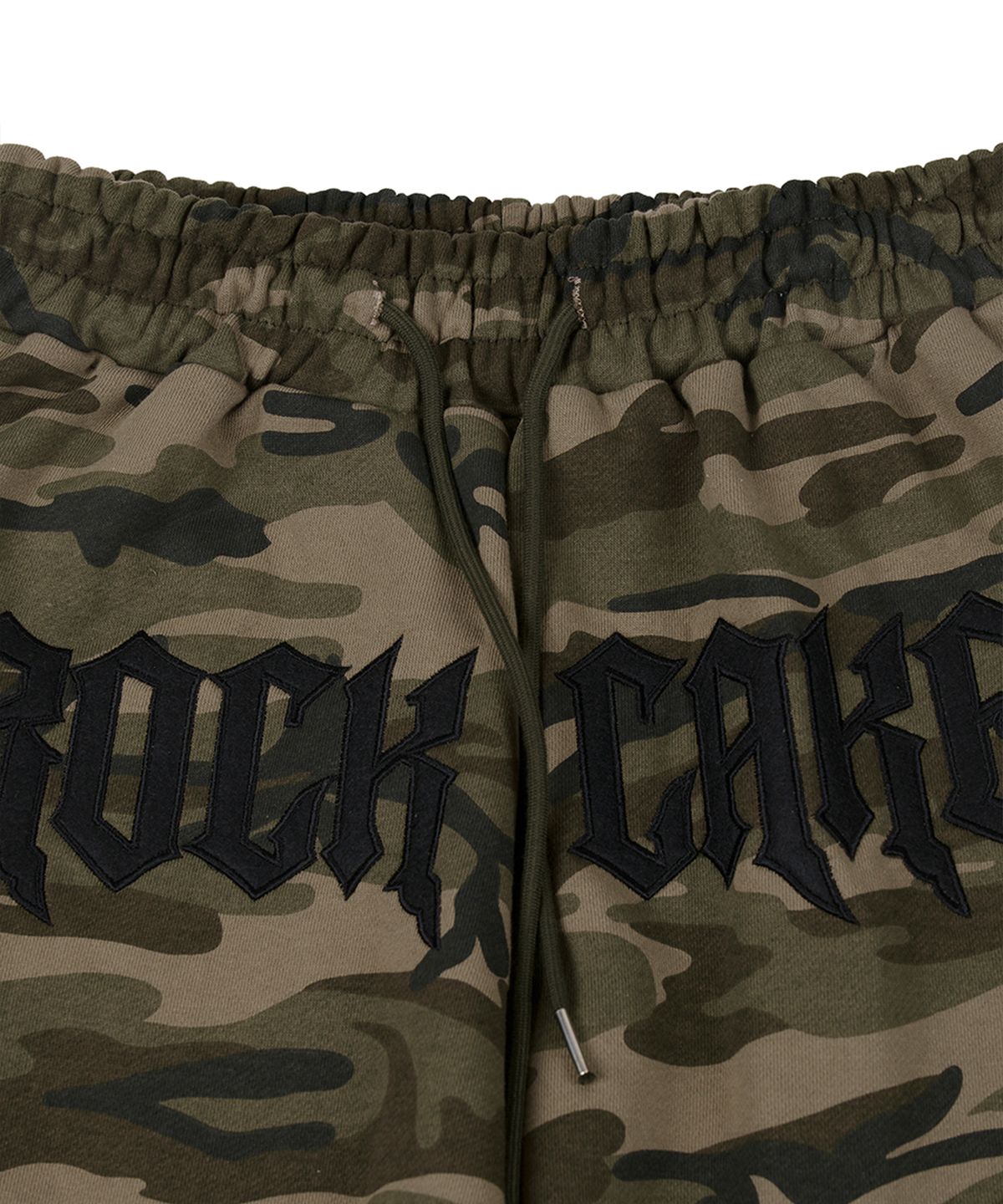 락케이크(ROCKCAKE) Camo Metal Graphics Pants - Khaki