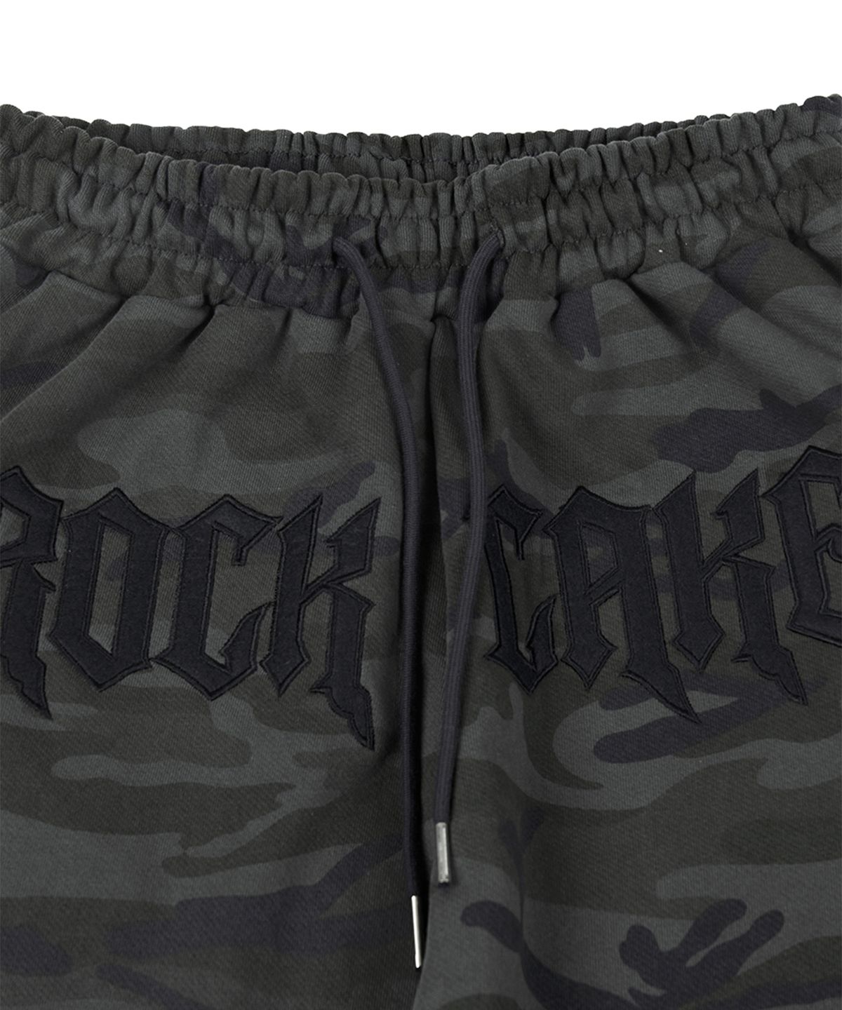 락케이크(ROCKCAKE) Camo Metal Graphics Pants - Black