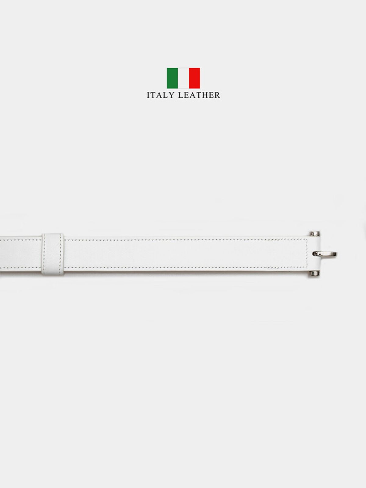 올클래식(ALLCLASSIC) ALCBT002 Hook Belt White