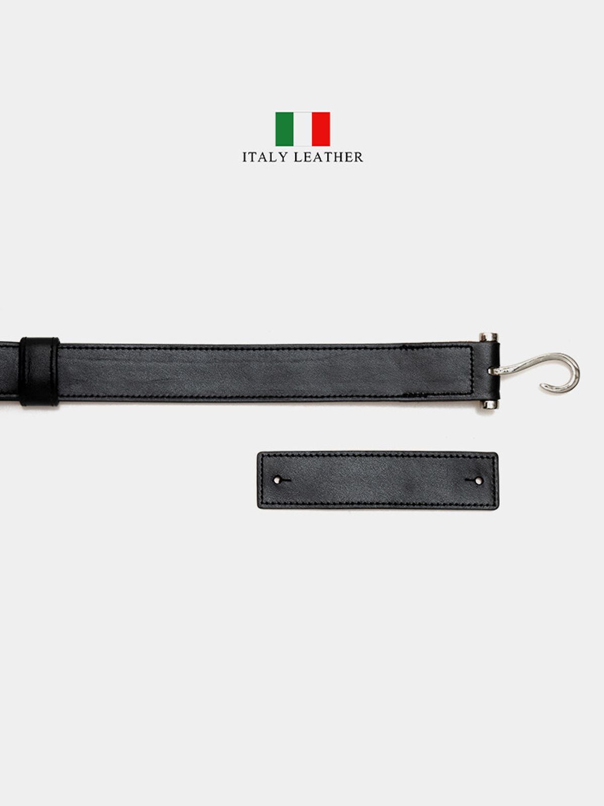 올클래식(ALLCLASSIC) ALCBT002 Hook Belt Black