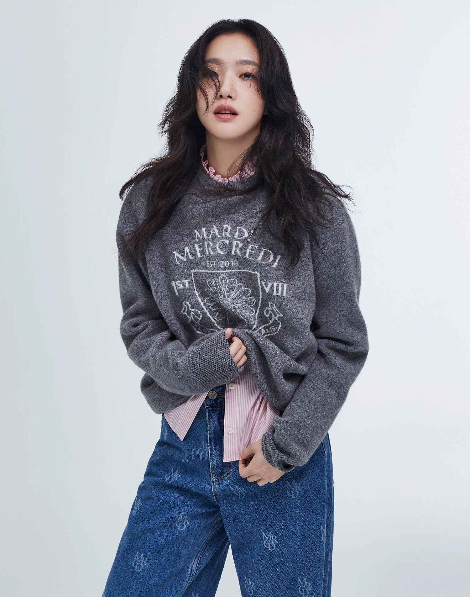 MUSINSA公式 | MARDI MERCREDI CASHMERE BLENDED PULLOVER