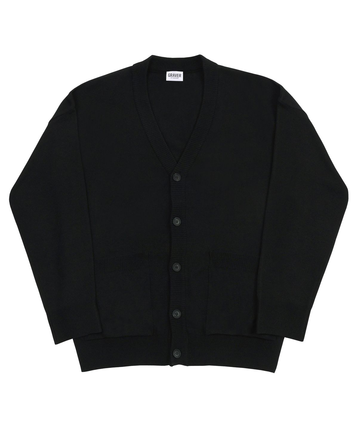 그레이버(GRAVER) [UNISEX]베이직 니트 가디건_6color