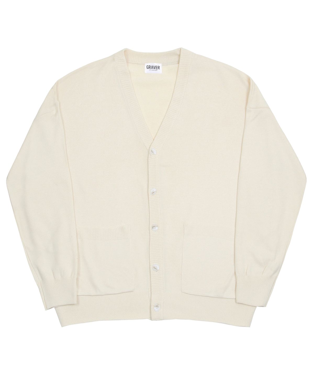 그레이버(GRAVER) [UNISEX]베이직 니트 가디건_6color