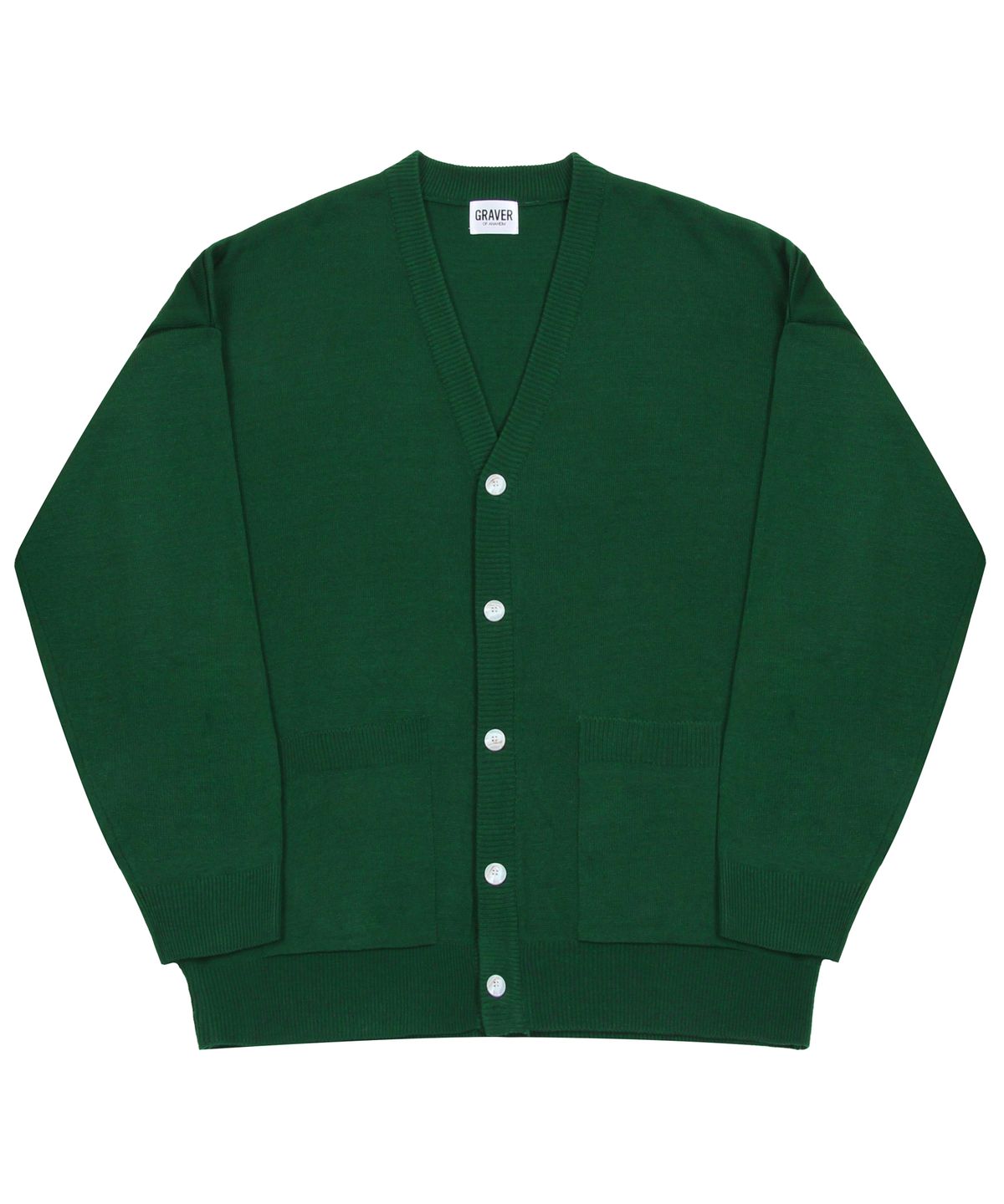 그레이버(GRAVER) [UNISEX]베이직 니트 가디건_6color