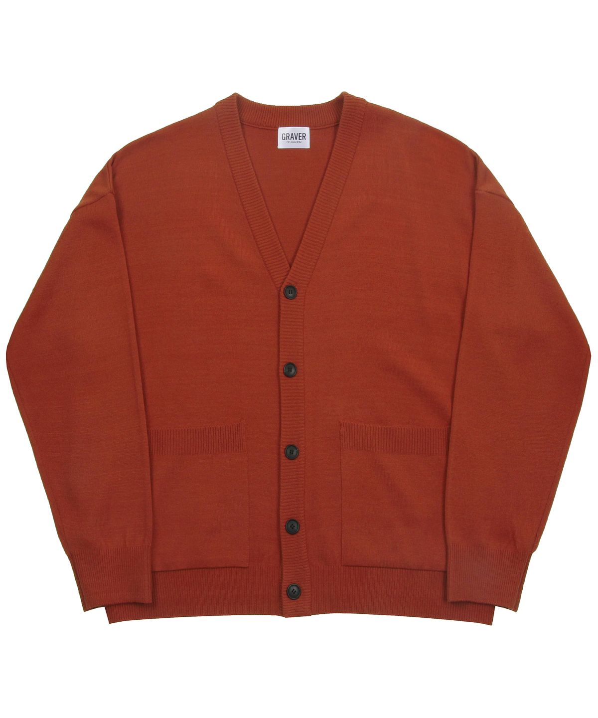 그레이버(GRAVER) [UNISEX]베이직 니트 가디건_6color