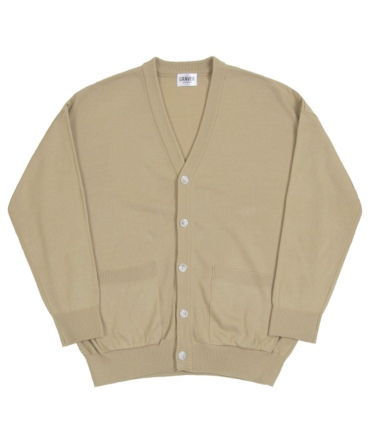 그레이버(GRAVER) [UNISEX]베이직 니트 가디건_6color