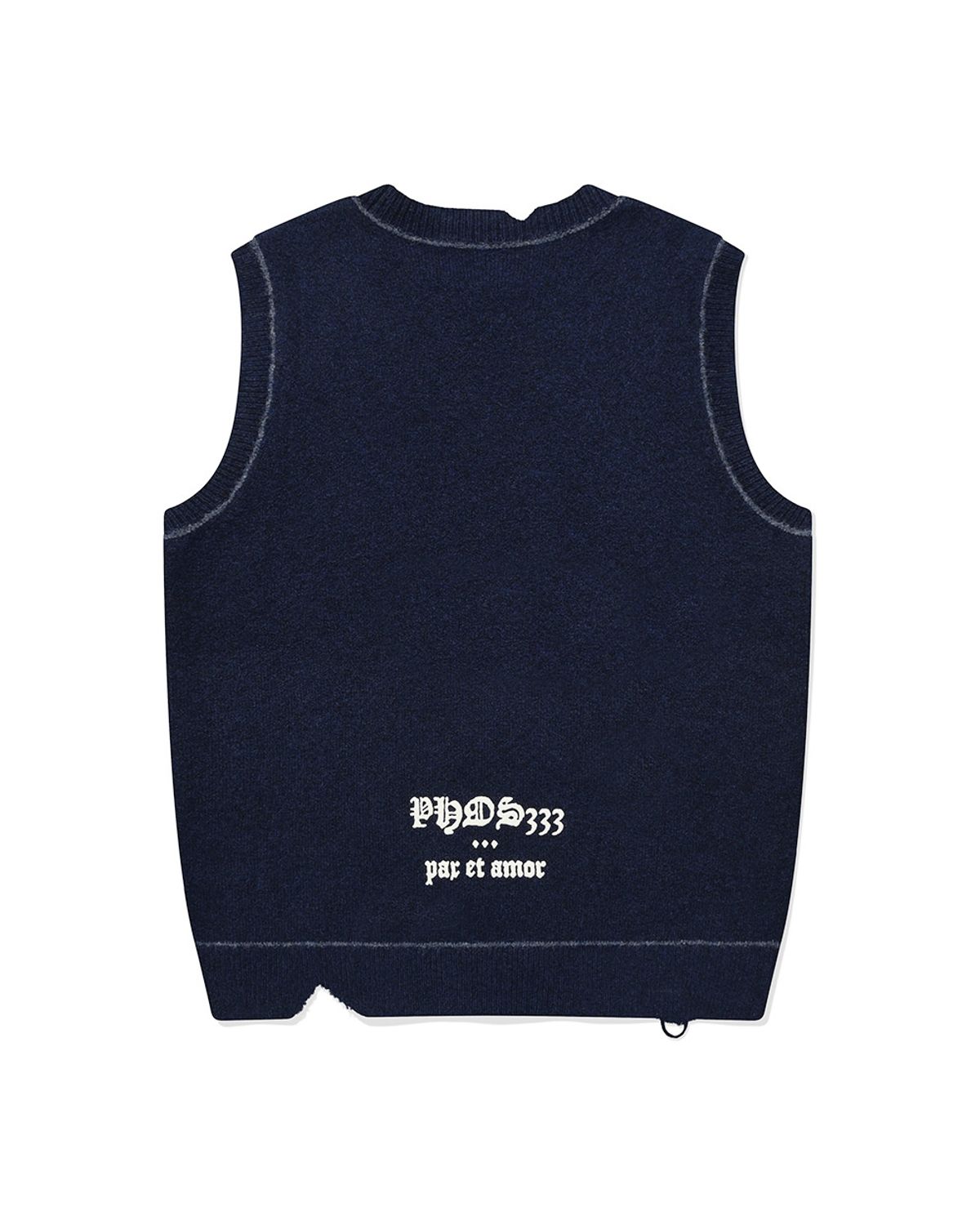 포스333(PHOS333) Embossed Griffin Vest