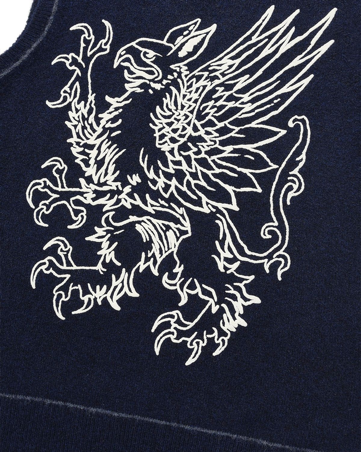 포스333(PHOS333) Embossed Griffin Vest