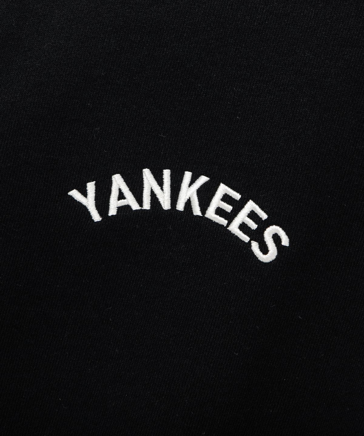 뉴에라(NEW ERA) MLB 뉴욕양키스 하프 집업 블랙
