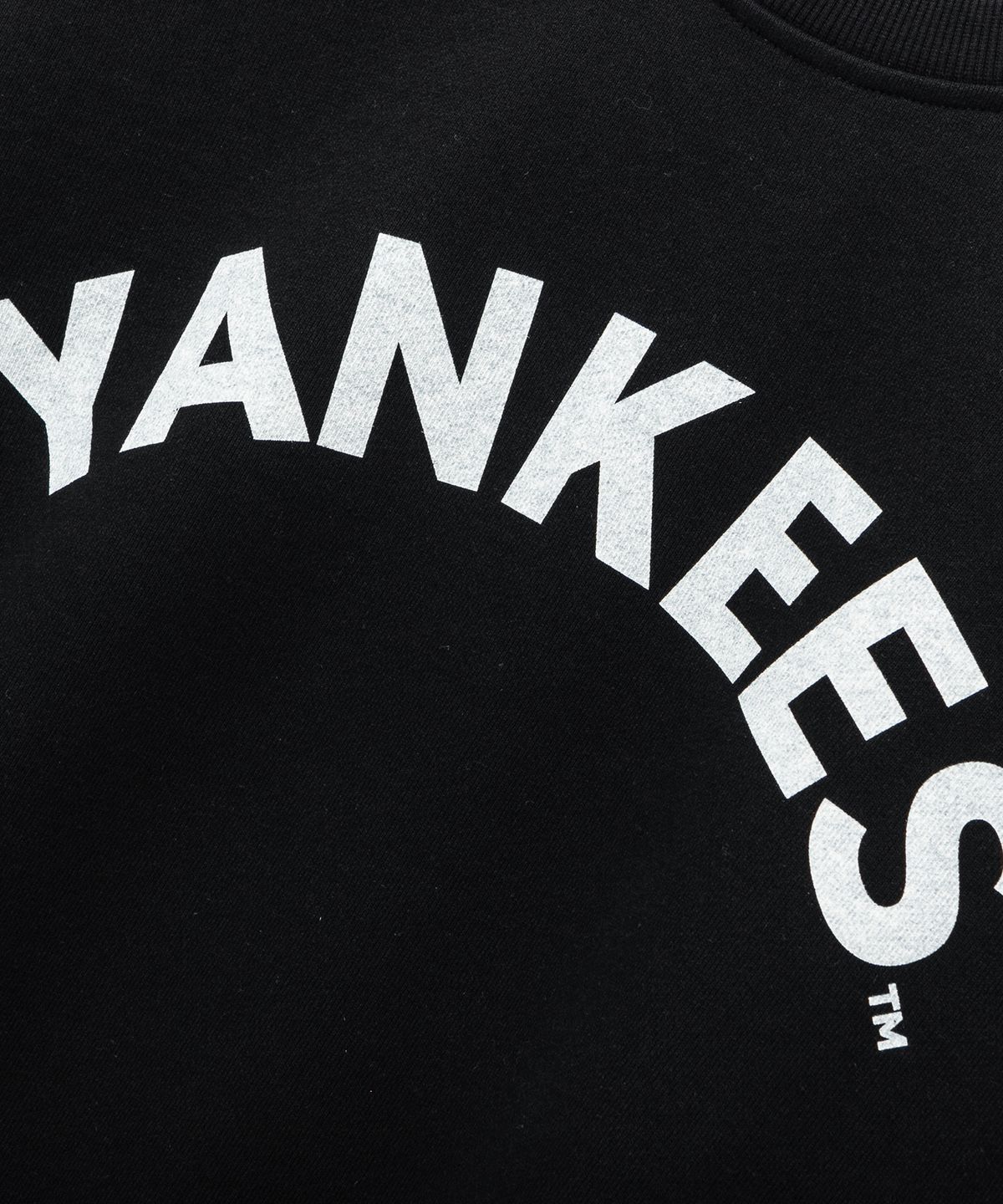 뉴에라(NEW ERA) MLB 뉴욕양키스 아치로고 맨투맨 블랙