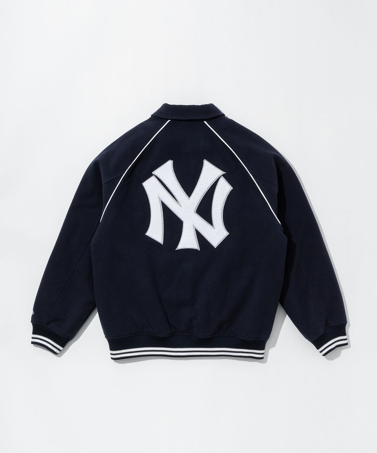 뉴에라(NEW ERA) MLB 뉴욕양키스 멜튼 스타디움 재킷 네이비