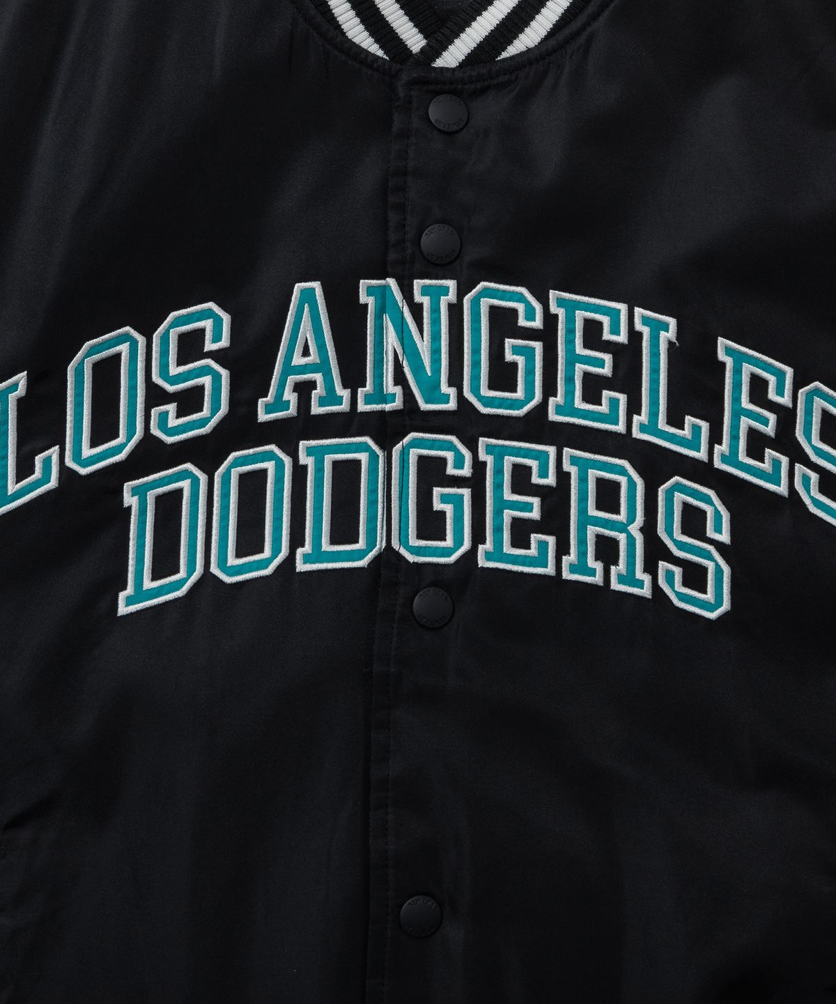 뉴에라(NEW ERA) MLB LA다저스 아치로고 나일론 스타디움 재킷 블랙