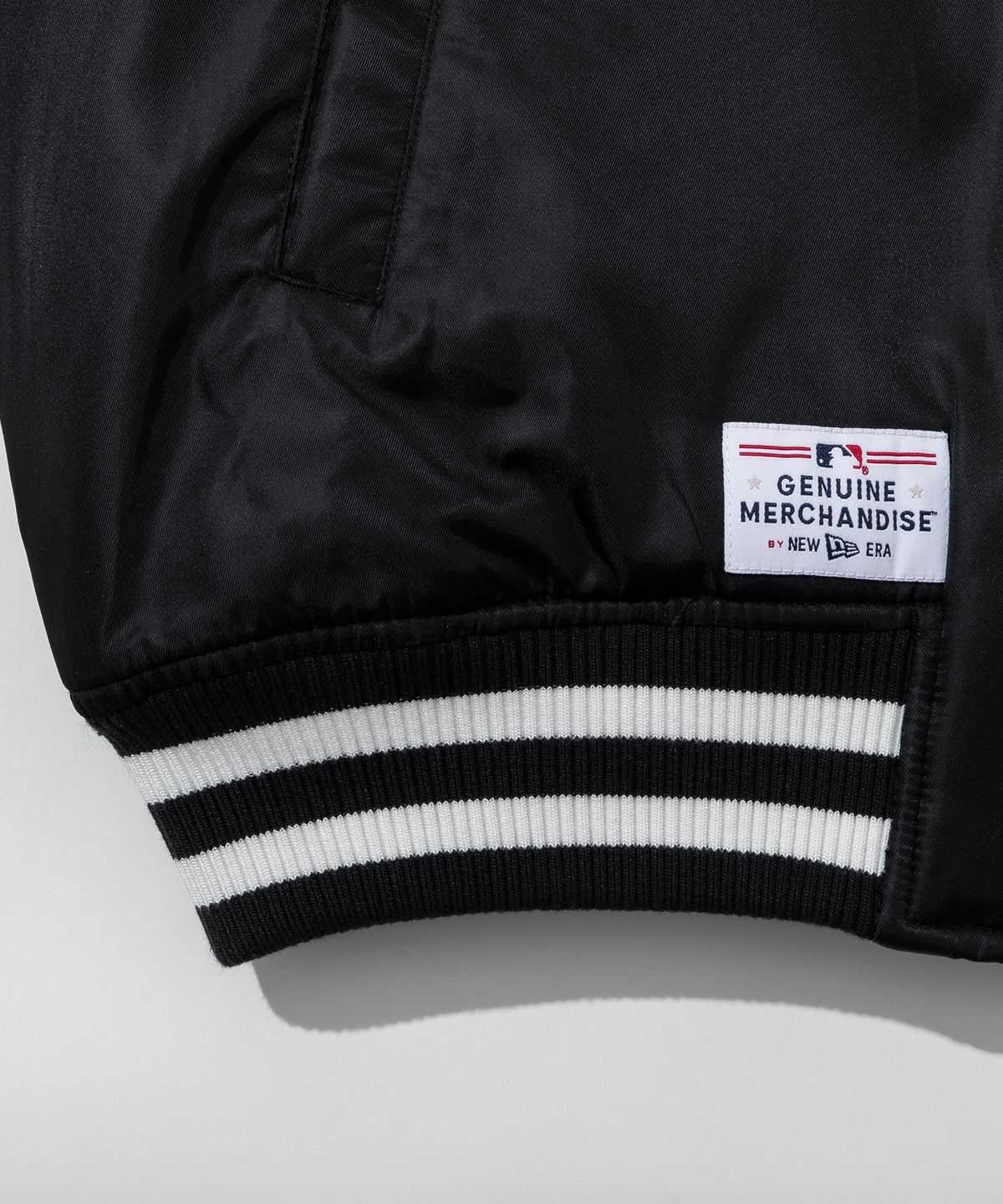 뉴에라(NEW ERA) MLB LA다저스 아치로고 나일론 스타디움 재킷 블랙