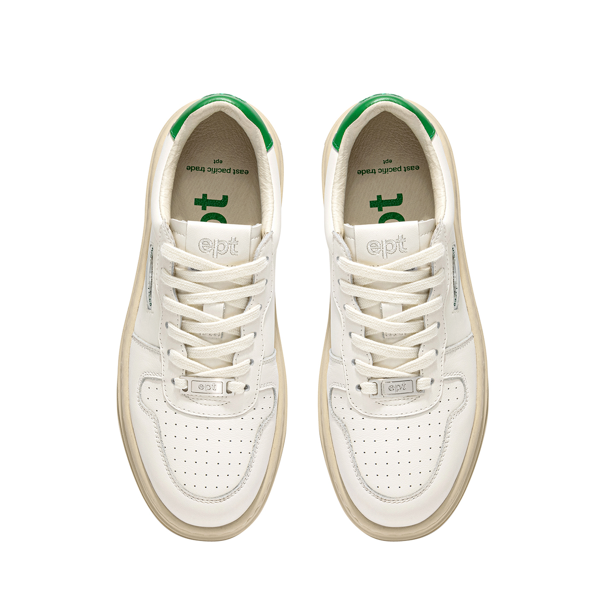 이피티(EPT) COURT HIGH (OFF WHITE/GREEN)