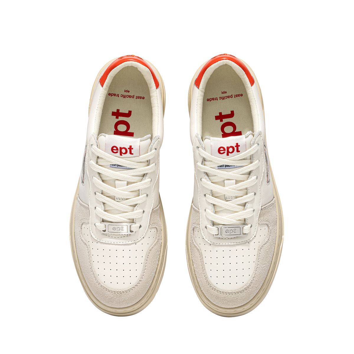 이피티(EPT) COURT (OFF WHITE/TOFU/ORANGE)
