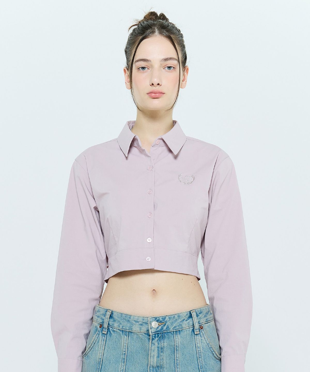 라티젠(LARTIGENT) L6 RIBBON SHIRT(PINK)