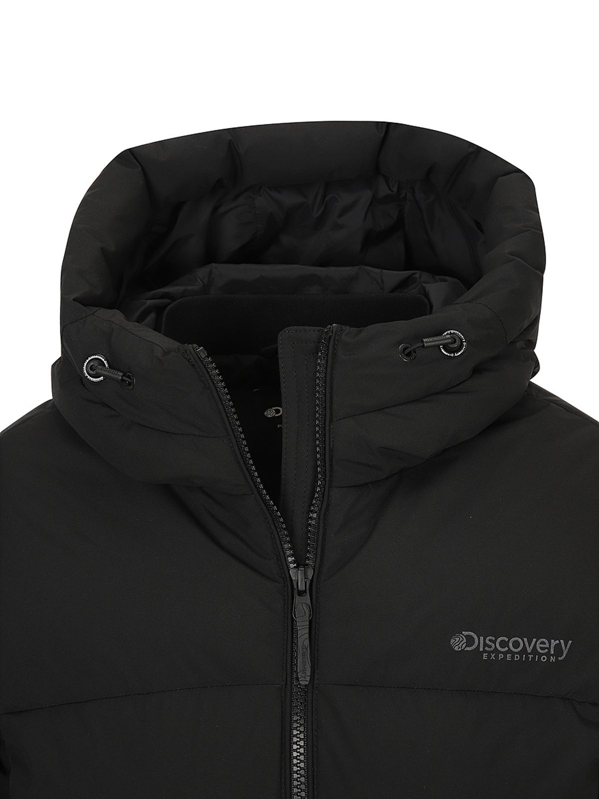 디스커버리 익스페디션(DISCOVERY EXPEDITION) 여성 올리아 글로우 다운 숏패딩 (BLACK)
