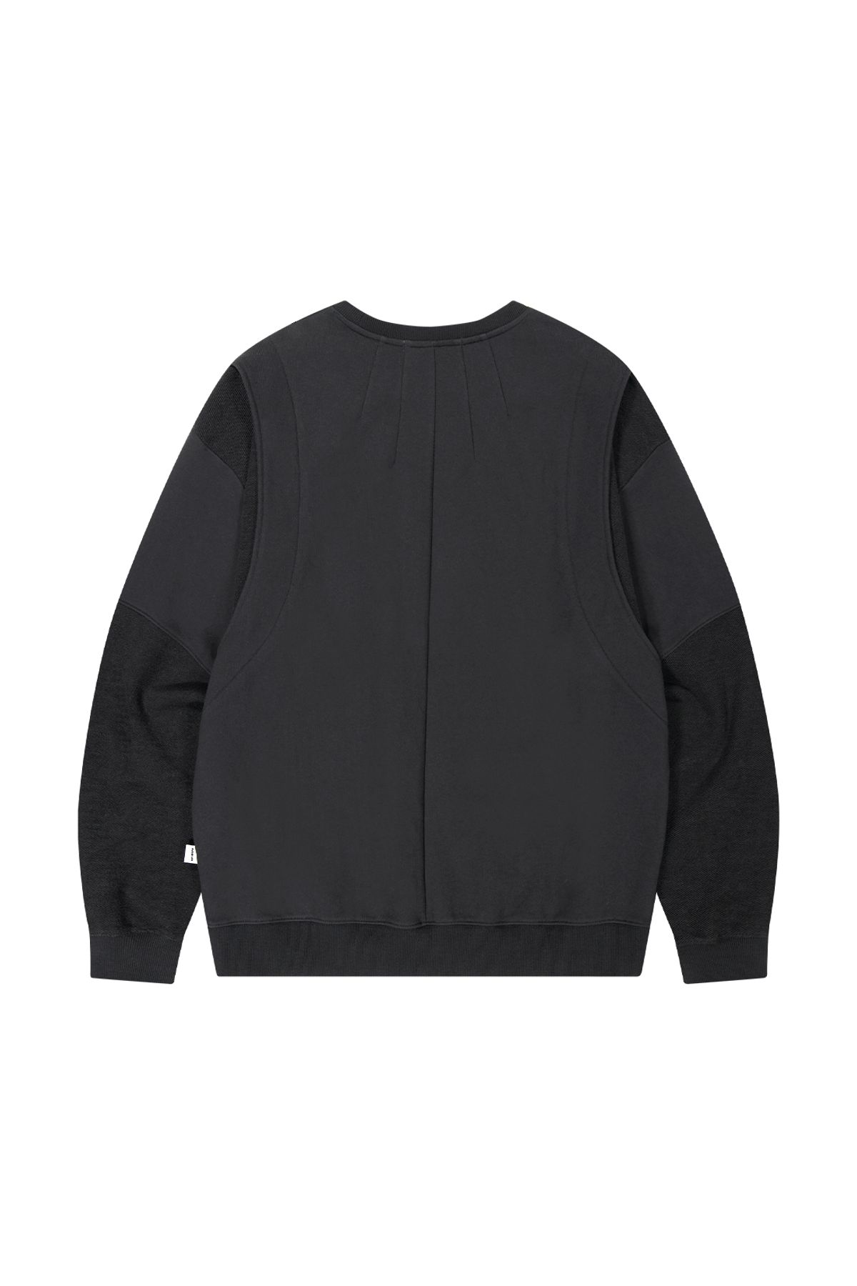 메아(MEA) CONSTRUCTION SWEAT SHIRT [BLACK]