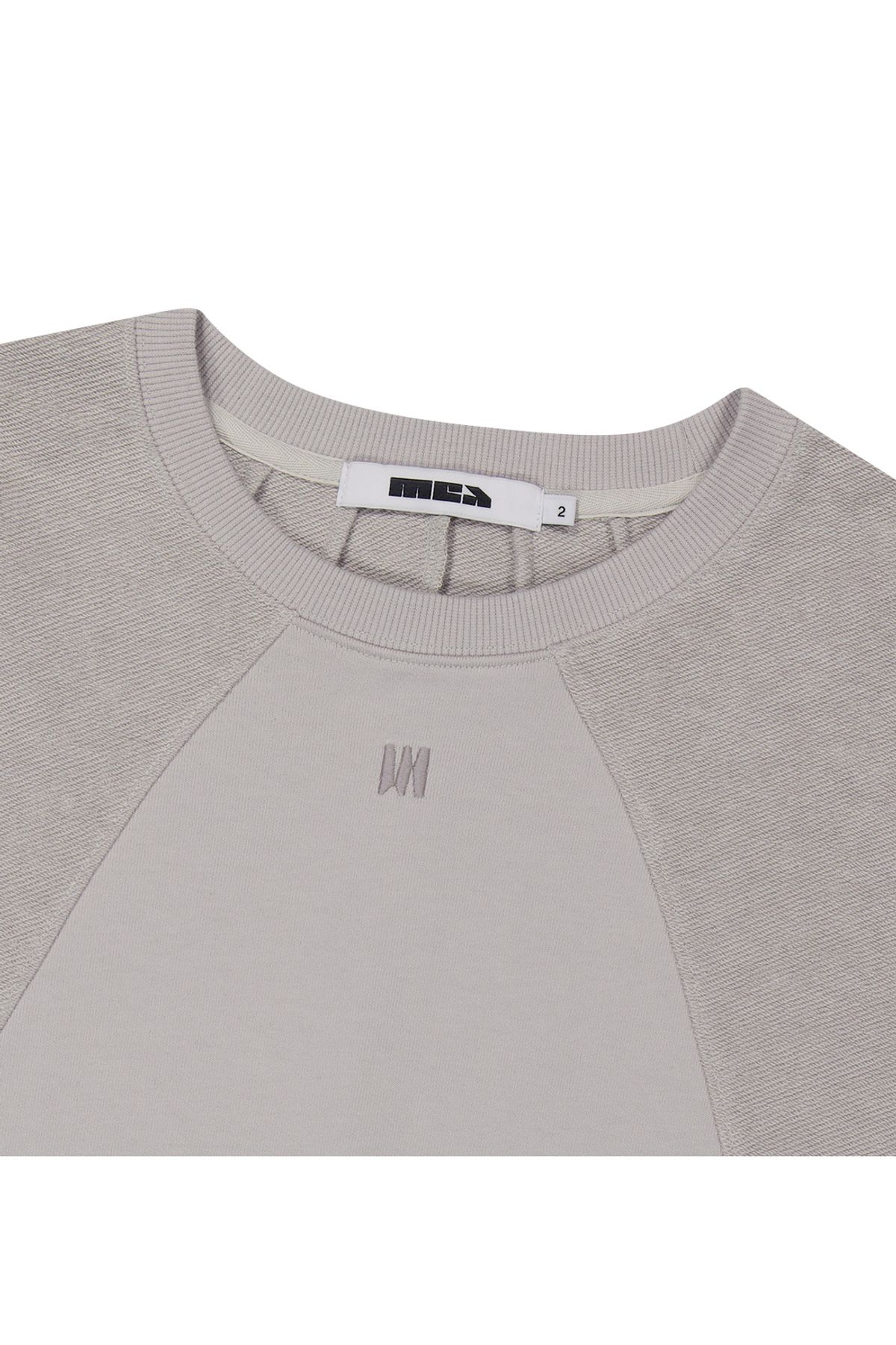 메아(MEA) CONSTRUCTION SWEAT SHIRT [GREYISH BEIGE]