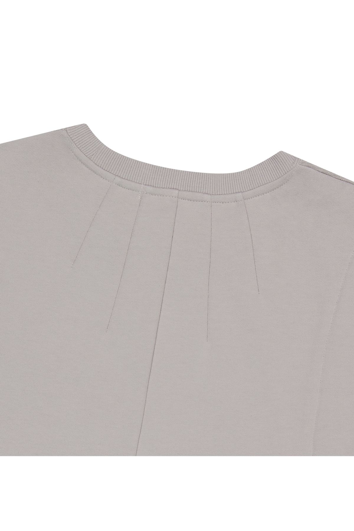 메아(MEA) CONSTRUCTION SWEAT SHIRT [GREYISH BEIGE]