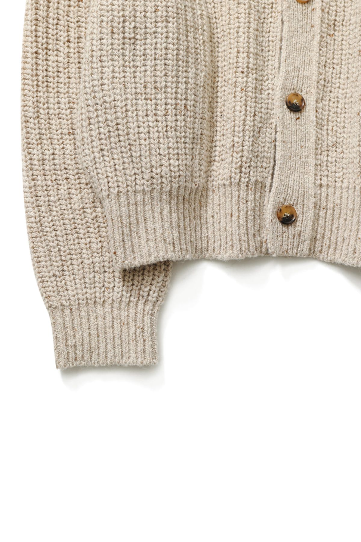 홀리선(HORLISUN) Eliot Low Gauge Knit Cardigan Oatmeal