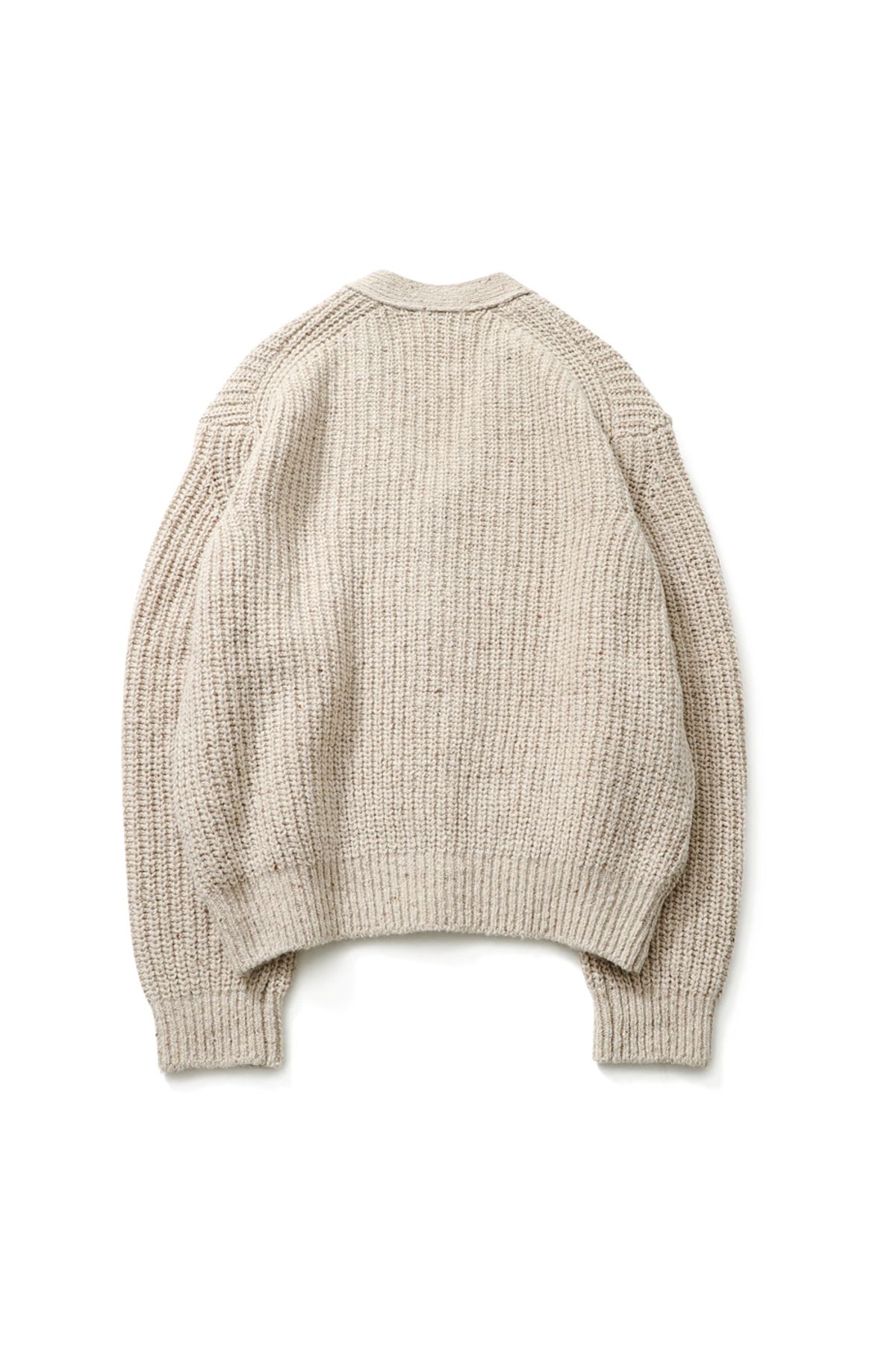 홀리선(HORLISUN) Eliot Low Gauge Knit Cardigan Oatmeal