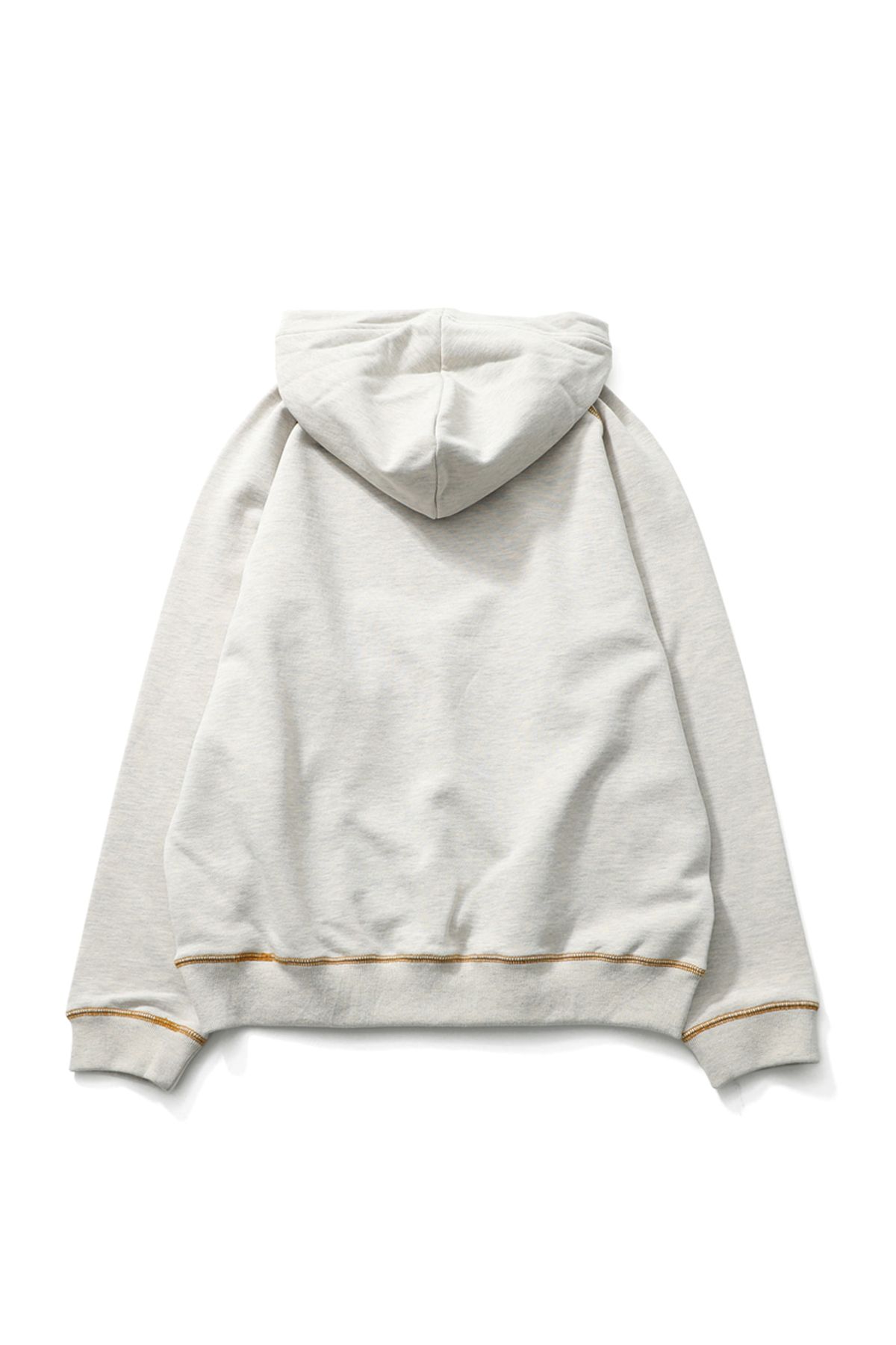 홀리선(HORLISUN) Willow Funnel Stitch Raglan Hoodie Oatmeal