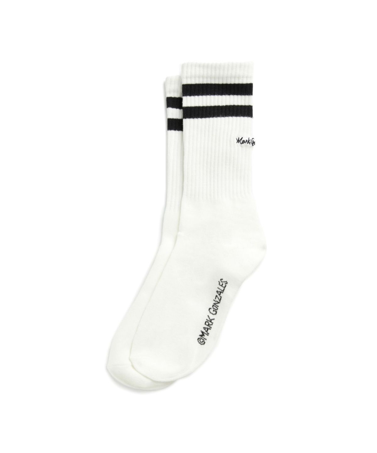 마크곤잘레스(MARK GONZALES) MG 크루 삭스 3Pack - WHITE