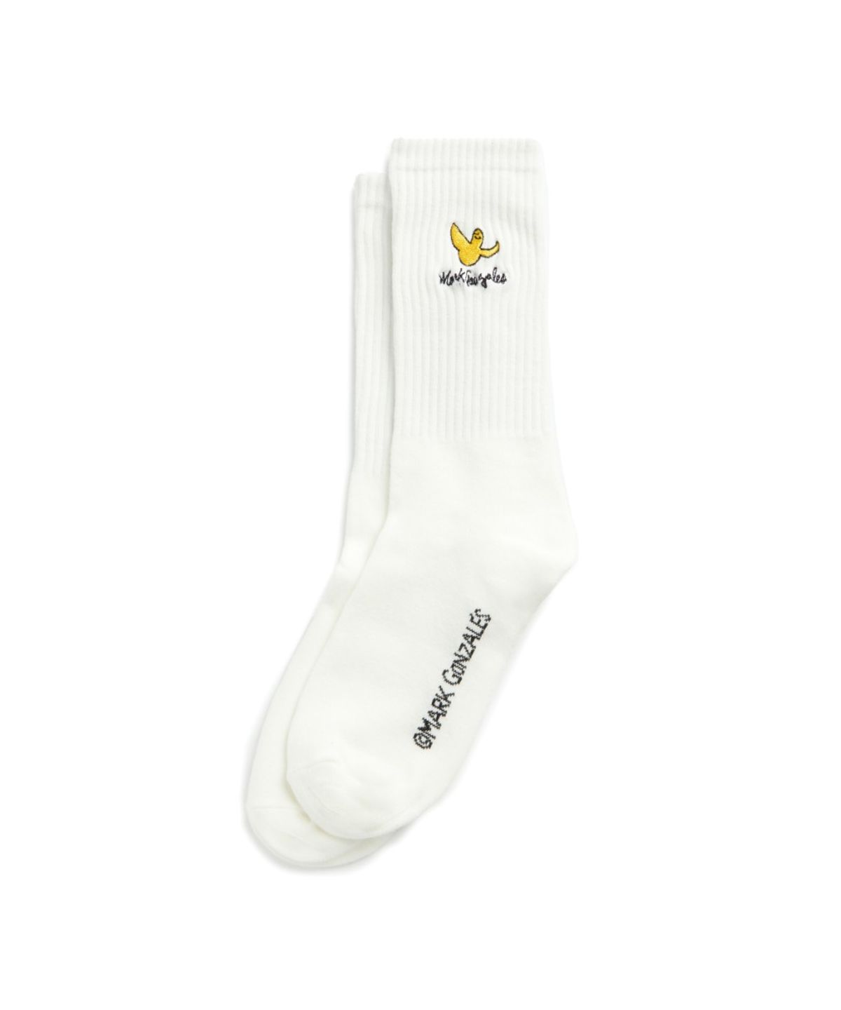마크곤잘레스(MARK GONZALES) MG 크루 삭스 3Pack - WHITE