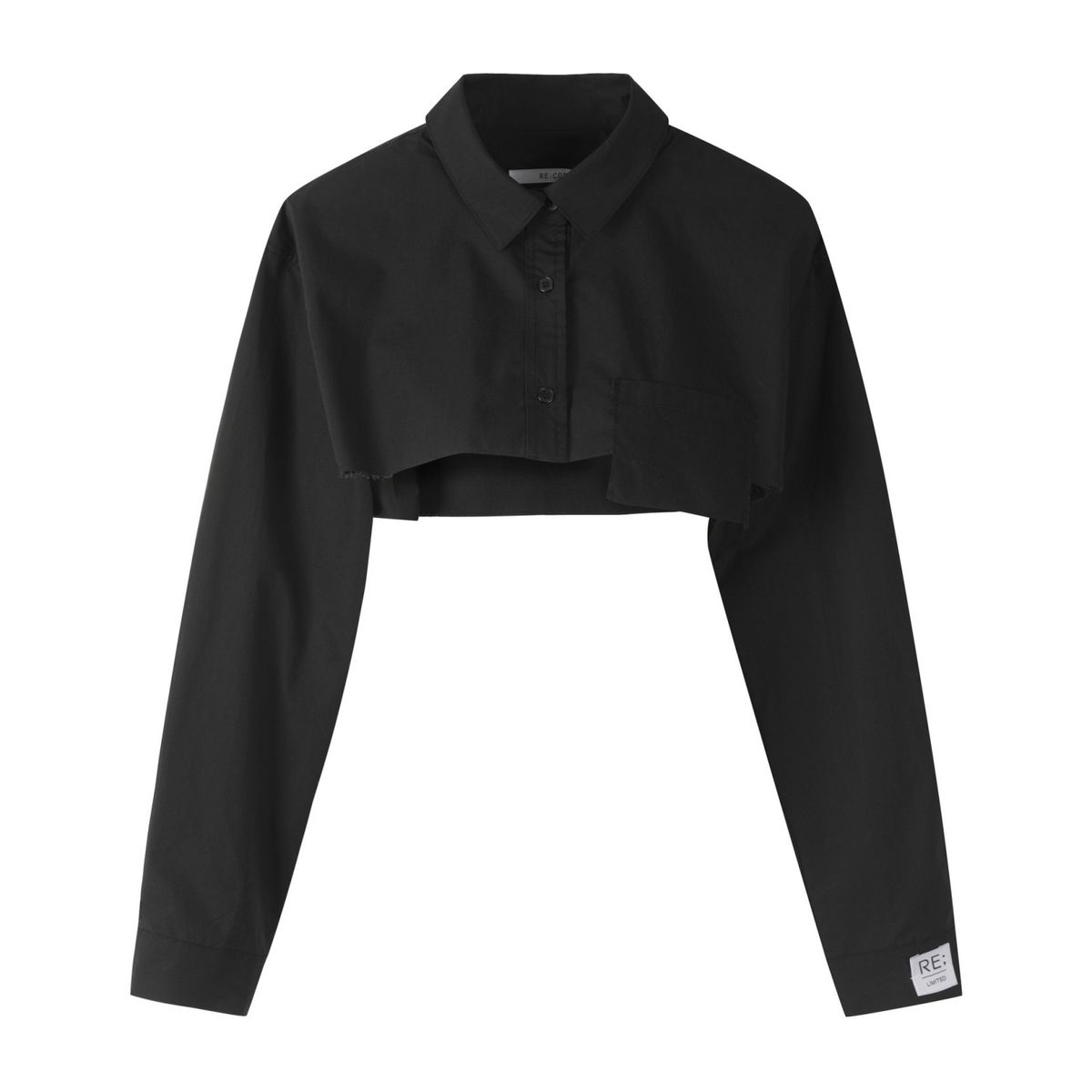래코드(RECODE) Bolero Layered Shirts_RYAAA23546BKX